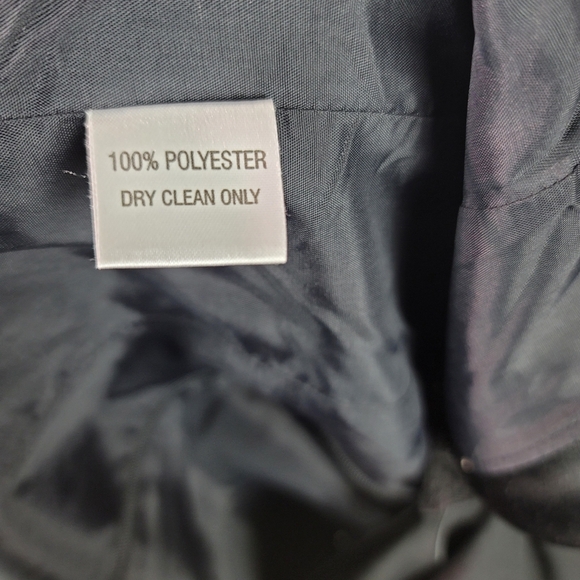 Kay Unger New York All Black plunge v-neck cocktail dress size 10 - Picture 13 of 13